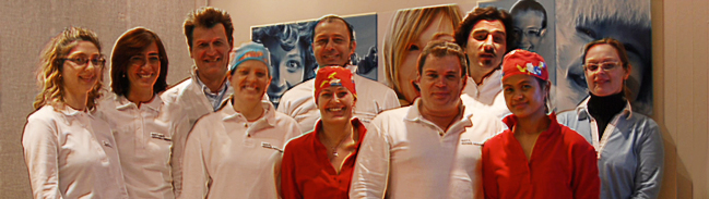 Gruppo staff presso lo studio dentista Azzano Oderzo